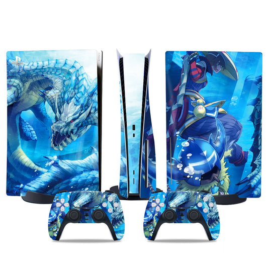 PS5 Game Sticker Monster Hunter Cool Cartoon Creative Sticker Skin Sticker - P Rubi's 