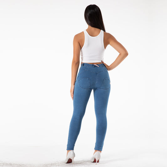 Shascullfites melody  push up jeans butt lifting booty shaping jeggings women jeans - P Rubi's 