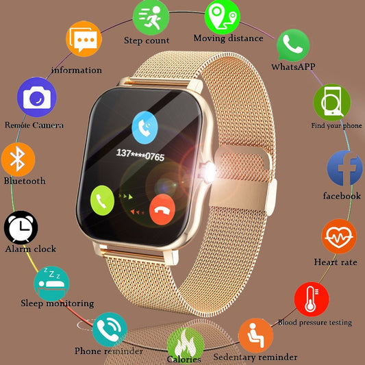 Magnetic Charging Smartwatch Sports Model - P Rubi's 