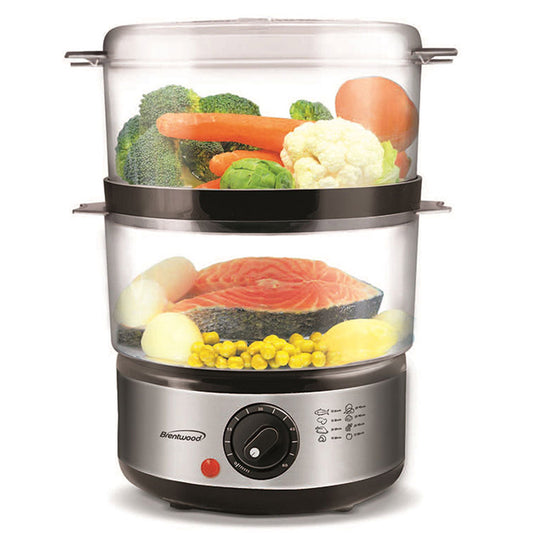 Brentwood 2 Tier Food Steamer - P Rubi's 