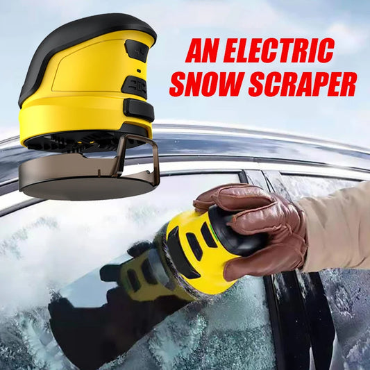 Cordless Snow Scraper With Battery Life Durable Electric Ice Scraper Portable Window For Auto Deicing - P Rubi's 