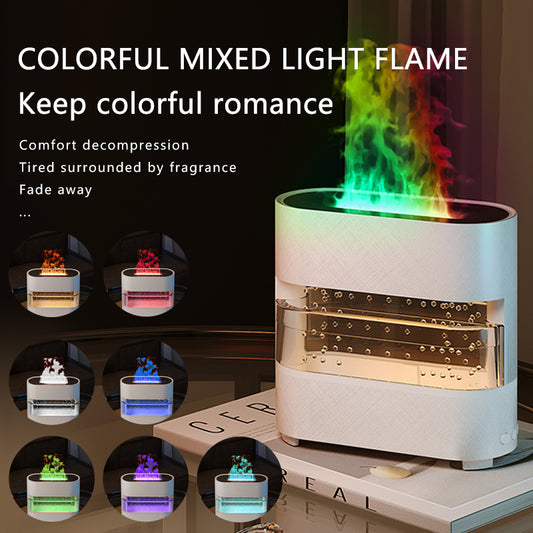 2024 New Products Rain Cloud Fire Humidifier Water Drip Novedades 2024 Rain Water Diffuser Fire Flame Humidifier Aroma Diffuser - P Rubi's 